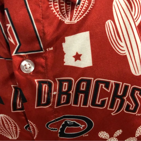 Arizona Diamondbacks Baseball Camp Shirt Hawaiian Style by Tyson Cactus … - Picture 5 of 5